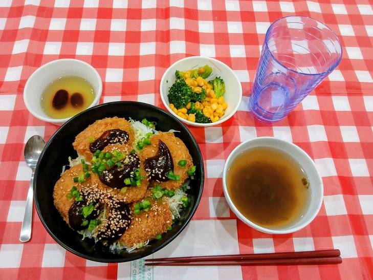 明倫館の食事 明倫館カレー